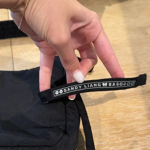 Sandy Liang Baggu Black Women's Bag - Picture 2 of 4